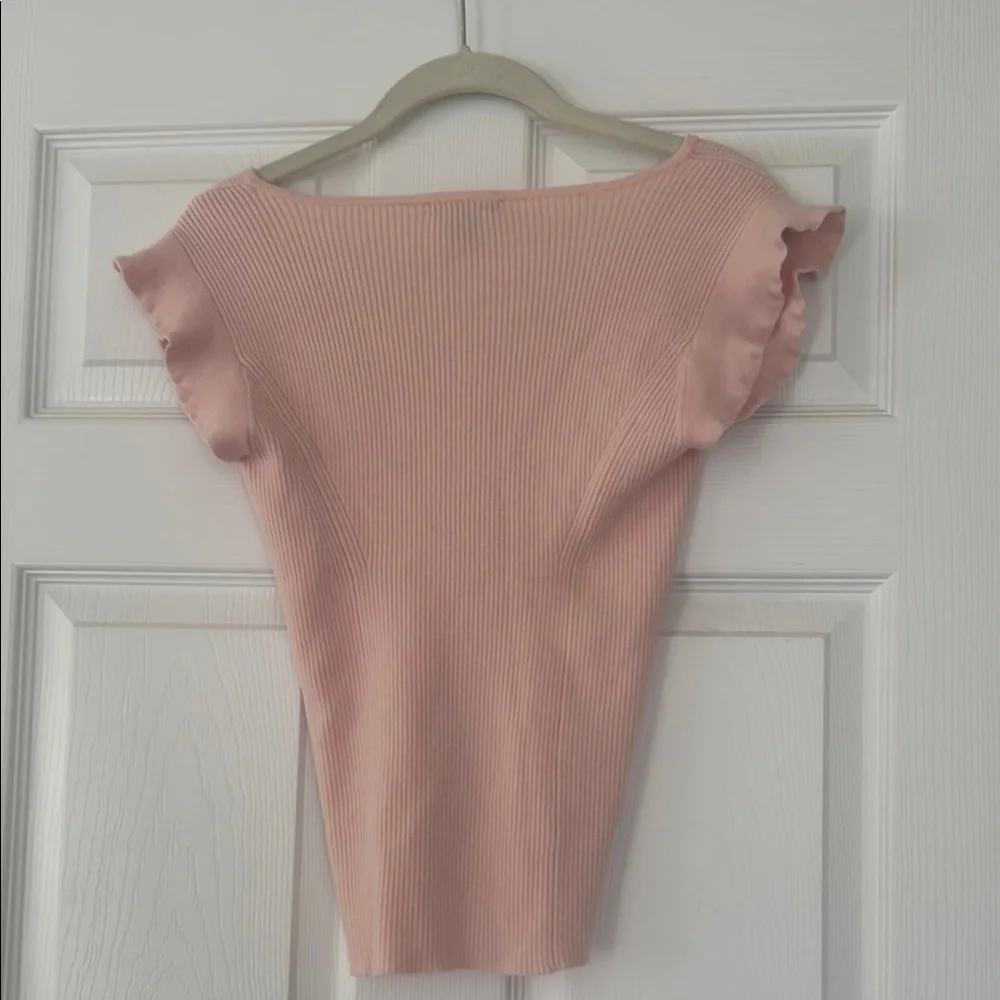 J. Crew Pink Short Sleeve Tee